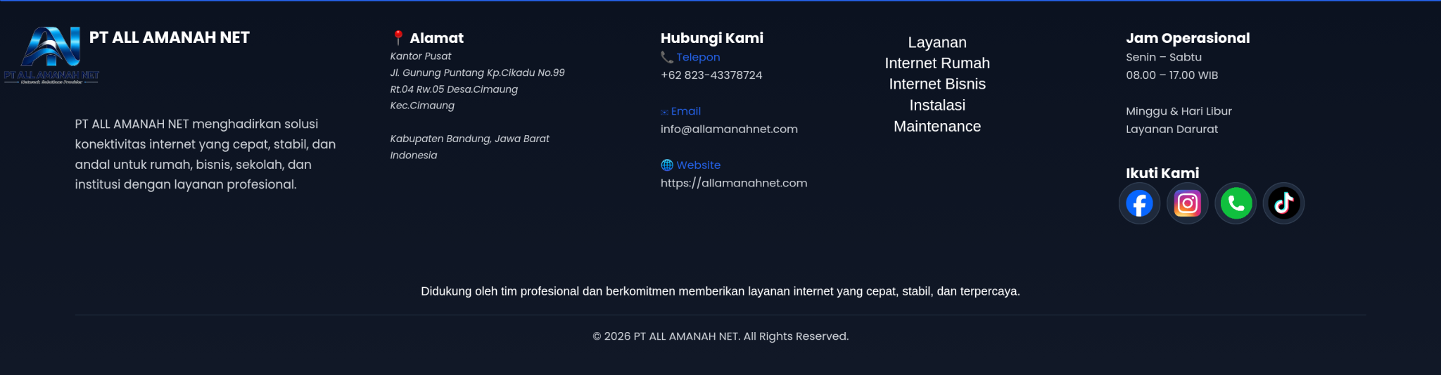 landing page keunggulan pt all amanah net (1920 x 1080 piksel) 20260728 103858 0000